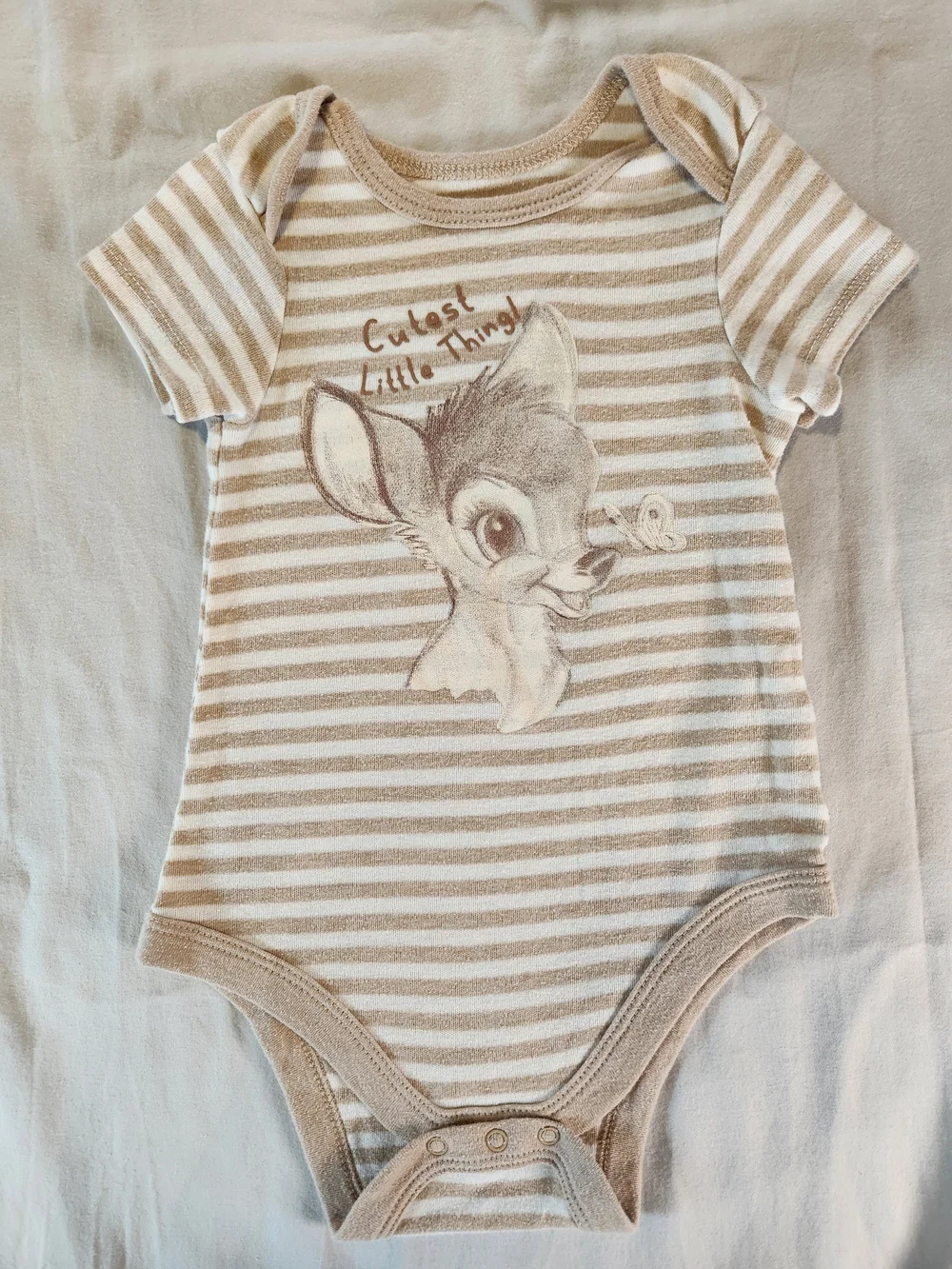 Disney Baby Cotton Knit Short Sleeve One Piece Outfits Size 12M Set Of 7